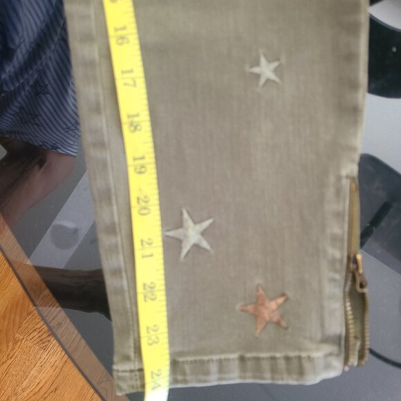 Soft Surroundings Olive Green Women's Capris, Size 4, Excellent Condition - Picture 5 of 6